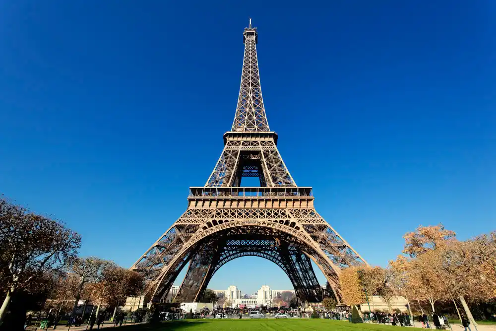 A view of the Effiel Tower in Paris, France!