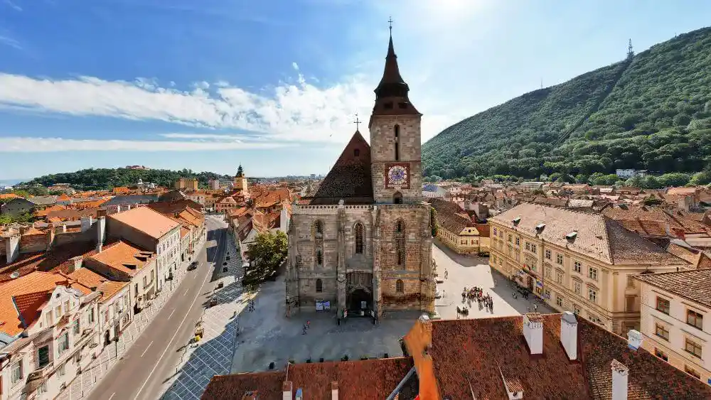 A scenic view of Brasov, Romania!