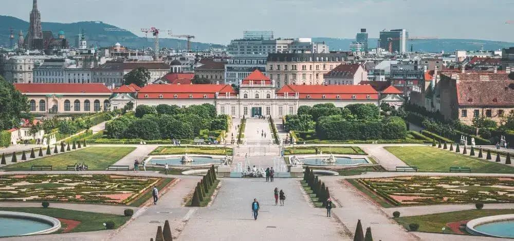 A scenic view of Vienna, Austria!