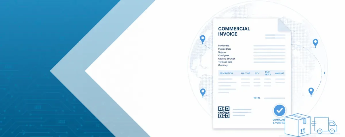 commercial invoice by DDD invoice