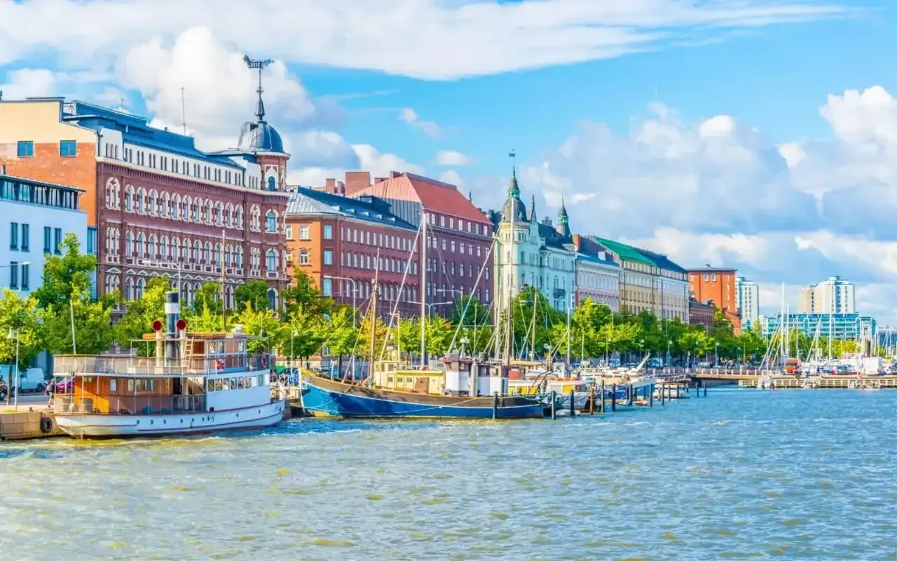 Scenic view of Finland, where businesses achieve seamless e-invoicing and compliance with DDD Invoices