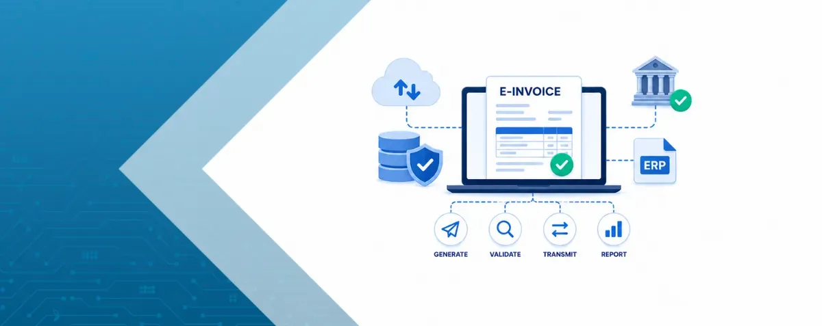 DDD Invoices e-invoicing software for automated invoice generation, validation, transmission, reporting, ERP integration and secure data exchange.