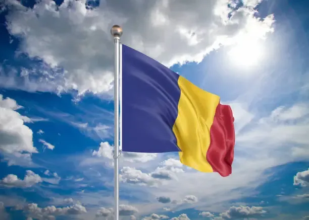 Flag of Romania by DDD invoices