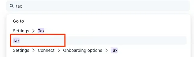 Tax registration DDD in Stripe