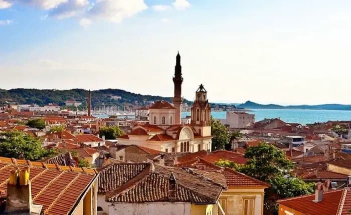 Turkish architectural buildings where DDD Invoices supports seamless e-invoicing integration for businesses nationwide.