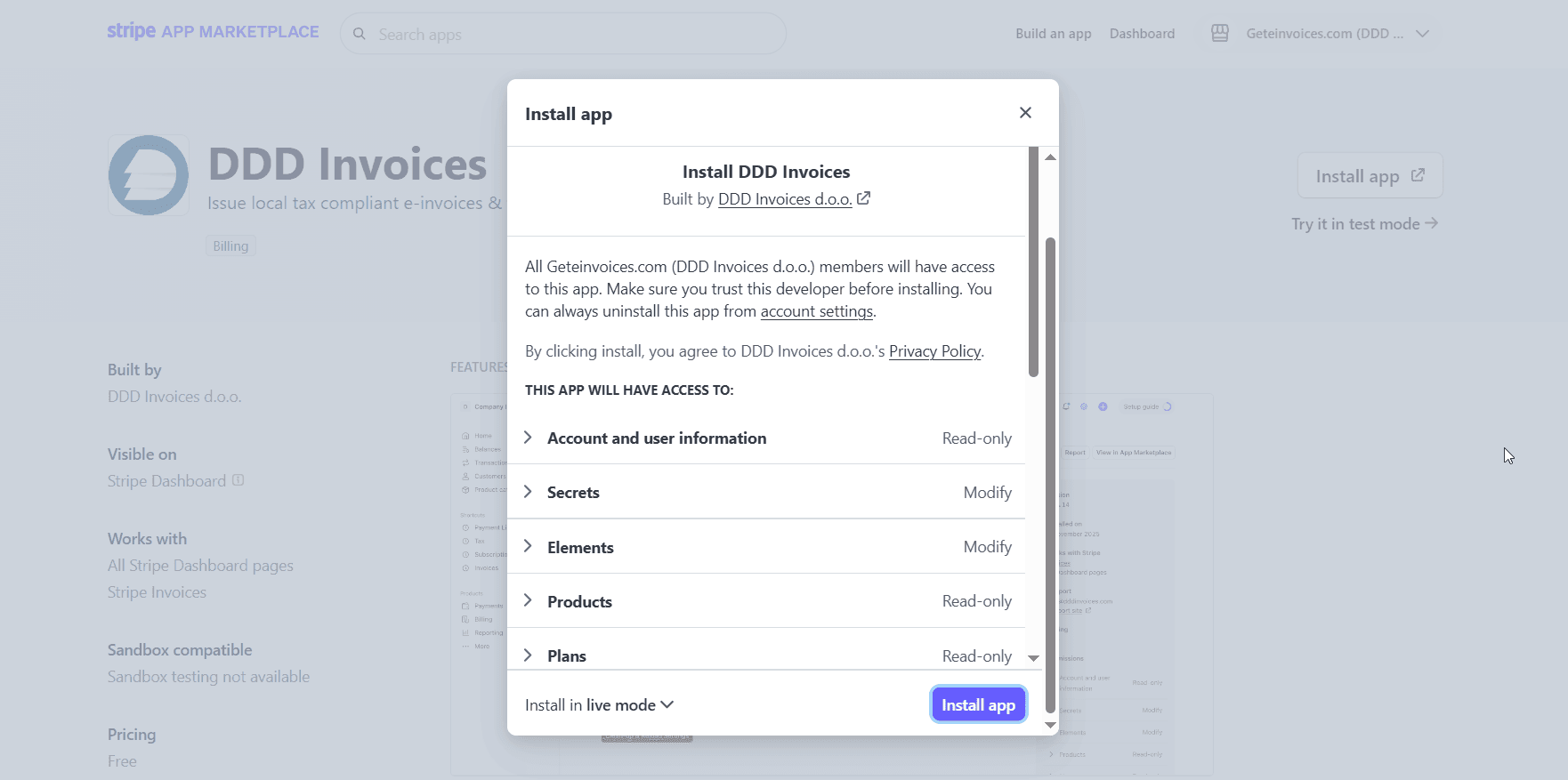 Installing DDD Invoices plugin