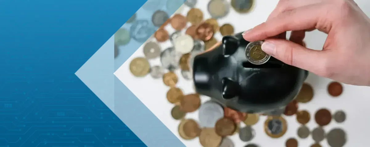 Manager reviewing invoices in a corner office