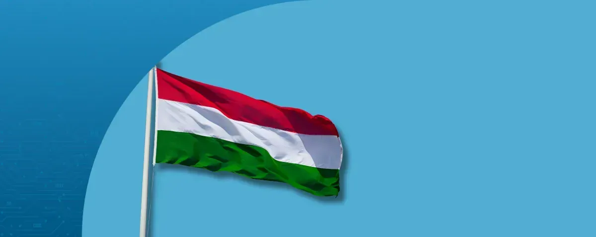 flag of Hungary by DDD Invoices