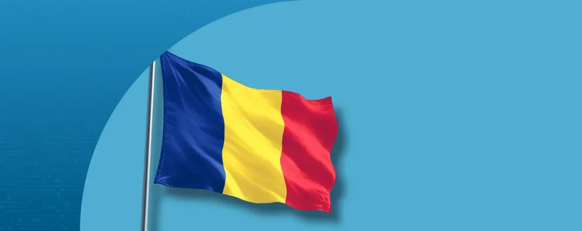 Flag of Romania by DDD invoices