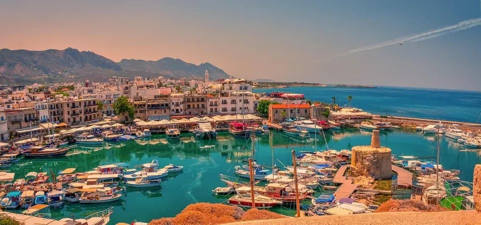 Historic Kyrenia Harbour and Castle in Cyprus, where ancient heritage meets modern innovation with DDD Invoices driving the island’s e-invoicing transformation.