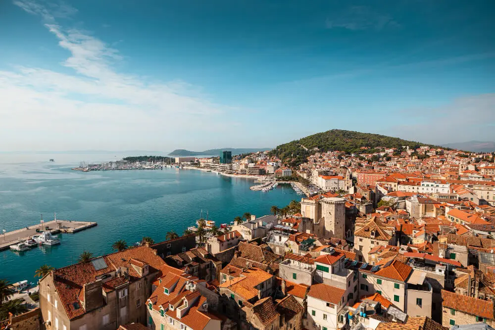 A overview of Split, Croatia!
