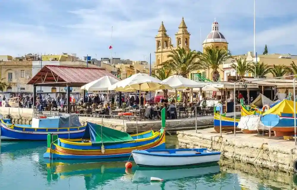 A view of a fishermen's village in Malta!