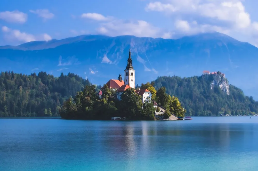 A beautiful photo of Bled, Slovenia!