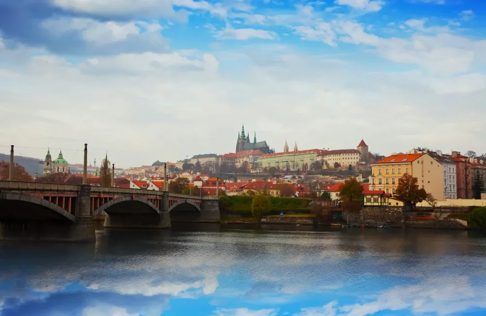 A scenic view of Prague, Czech Republic!