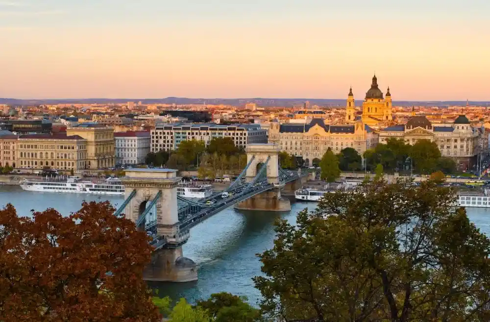 A scenic view of Budapest, Hungary!