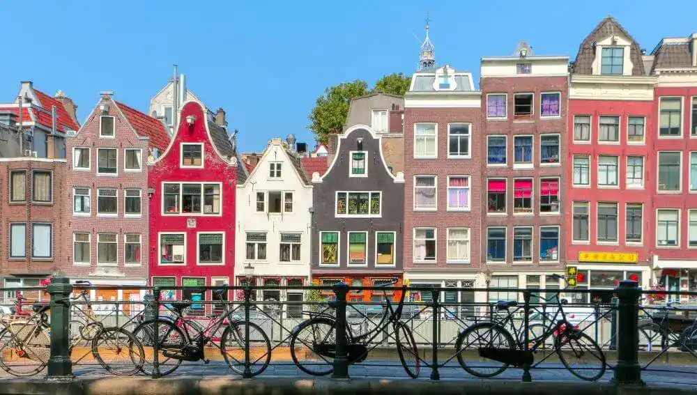 A scenic view of Amsterdam, Netherlands!