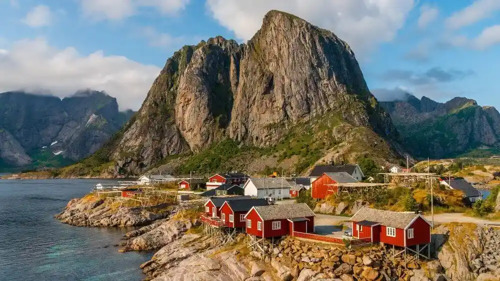 A scenic view of Hamnøy, Lofoten Islands, Norway!