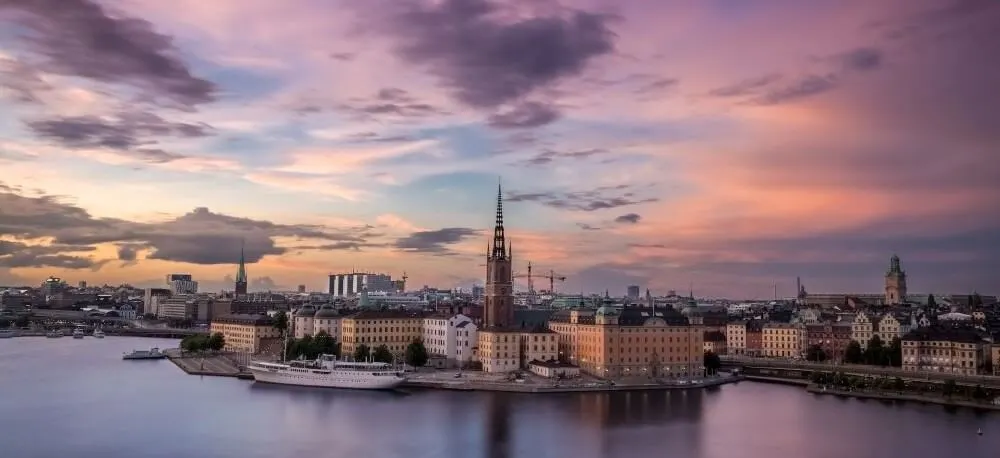 A scenic view of Stockholm, Sweden!