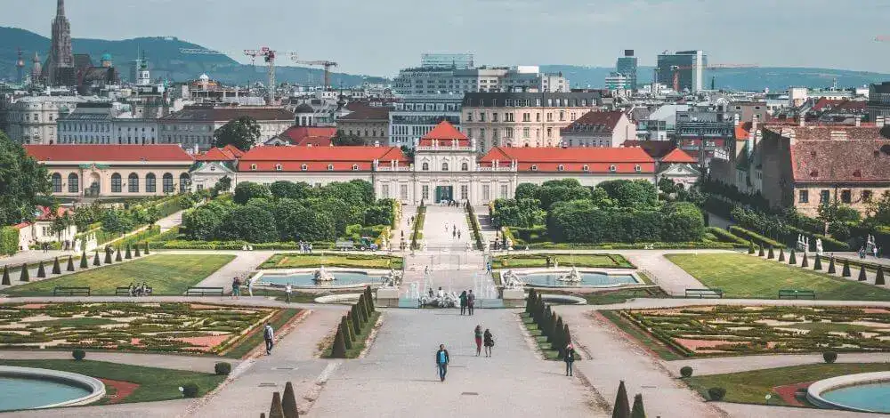 A scenic view of Vienna, Austria!